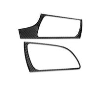 SEQLTWFC Compatible With Audi A6 S6 C7 A7 S7 4G8 2012-2018 Center Console Air Vent Outlet Decoration Cover Trim Car Interior Accessories Carbon Fiber(Right hand drive-01)