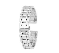 SEQLTWFC Compatible With Longines Dolce Vita Collection L5.255/L5.512 Women's Fashion Exquisite Watch Strip Color Precision Steel Watch Chain 15 17mm(17MM)