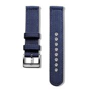 SEQLTWFC Nylon Watch Bands Quick Release Movement Wrist Straps Breathable 18/20/22/24mm(Blue,18mm)
