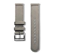 SEQLTWFC Nylon Watch Bands Quick Release Movement Wrist Straps Breathable 18/20/22/24mm(Gray,18mm)