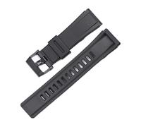 SEQLTWFC Resin Rubber Strap Suitable Compatible With Casio GA2000 Prg-600 Prg-650 PRW-6600 Sports Waterproof Wristband Bracelet Watchband Accessories(Noir,GA2000)