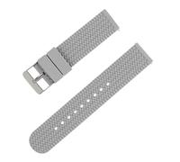 SEQLTWFC Silicone Watch Band Wrist Bracelet Quick Release Rubber Watch Strap 18mm 20mm 22mm 24mm Strap Watch Replacement Watchband(Gray,22mm)