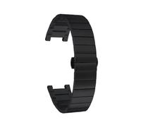 SEQLTWFC Solid steel watchbands Compatible With Gucci double G Series YA1332 1333 1335 men's and women's notch steel metal GC watch strap accessories(Noir,16-10mm width)