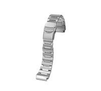 SEQLTWFC Stainless Steel Bracelet Compatible With SEIKO No. 5 Precision Steel Watchband Red Toothed Water Ghost Monster SRPH75K1 SKX781 Watch Strap(Silver)