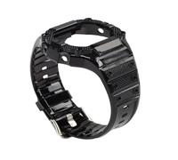 SEQLTWFC Suit Compatible With Casio DW5600 GW-B5600 GW-M5610 Bezel Modified Transparent Case Watch Strap Men Replacement Sport Watchband Tool(Noir,For 5610 Series)