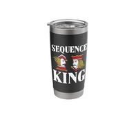 Sequence Legend Lover Player Tournament Card Game Sequence Stainless Steel Insulated Tumbler