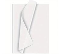 SEQUENTIAL 10 Sheets White Tissue Paper, Each Sheet 75 x 50cm for use in Arts and Crafts, Gift Wrapping - Acid Free and Biodegradable