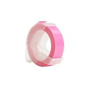SEQUENTIAL Compatible with Dymo Embossing Replacement Label Tape Refills Pink S0898280 Plastic 9mm x 3m Split Back Peel & Stick Self Adhesive Works with Dymo Embossing Label Makers (5 x 9mm Pink)