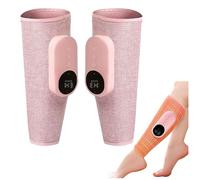 Sequential Compression Device for Legs with 3 Intensities, 3 Modes, Leg Compression Machine Type-C Rechargeable Compression Machine for Legs Great Gift for Mum Dad Friends,Pink