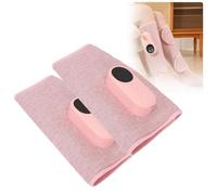 Sequential Compression Device for Legs with Heat, 3 Intensities, 3 Modes, Leg Compression Massager Adjustable Size Compression Leg Massager for Circulation and Pain Relief