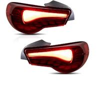 Sequential Indicator 2pcs Exterior Rear Tail Lamp For Toyota 86 For Gt86 2012 2013 2014 2015 2016-2018 Turn Signal Brake Reverse Lights(Red)