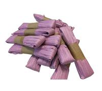 SEQUENTIAL Lilac Raffia Paper Ribbon 10m Bundle, for Arts and Crafts, Gifts, Favours, Flowers, Scrapbooks, DIY, Gift Box Packing