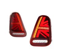 Sequential Turn Signal For BMW For Mini For Cooper R50 R52 R53 2001 2002 2003 2004 2005 2006 2007 Modified Car LED Rear Light Assembly 2pcs Safety Warning(2pcs Red)