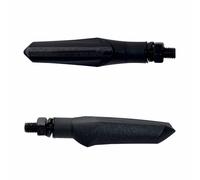 Sequential turn signal for motorcycle taac fr09 11 smoky-black LEDs (m8 - length