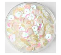 Sequin 10g Multi Size 4mm/5mm/6mm/8mm Sequin PVC Round Cup Sequins Paillettes Sewing Wedding Crafts(Color 17,5mm 10g 1200pcs)