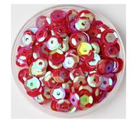 Sequin 10g Multi Size 4mm/5mm/6mm/8mm Sequin PVC Round Cup Sequins Paillettes Sewing Wedding Crafts(Color 20,5mm 10g 1200pcs)
