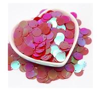 Sequin 20g Sequin 10/15/20/25/30mm PVC Flat Round Loose Sequins Paillettes Sewing Wedding Craft Accessories(Color 14,15mm50gram600pcs)