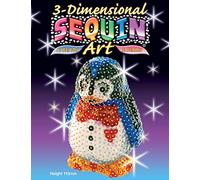 Sequin Art 0503 Penguin Craft Project From The 3D Range