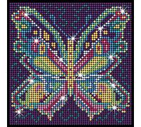 Sequin Art 1526 Diamond Art Butterfly Craft Project 20 x 20 Centimetres