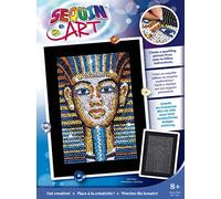 Sequin Art 1954 Tutankhamun Craft Kit From The Blue Range 28 x 37 cm