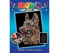 Sequin Art - German Shepherd