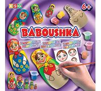Sequin Art KSG Arts and Crafts Baboushka 0925 Russian Doll Painting Kit
