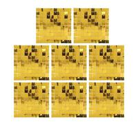 Sequin Background Panels, Reusable and Versatile Glitter Wall Backdrop Easy to Maintain Shimmer Wall Panels Sequin Backdrops for Birthday Wedding Party (Gold)