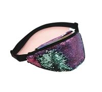 Sequin Bag Sequins Waist Bag Women Crossbody Bags Ladies Fanny Pack for Women Luxury Handbag Bum Belt Chest Bag Female Waist Packs for Lady Girl Evening Wedding Party(Laser)