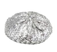 Sequin Basco - Silver Disguise Hats Caps & Headwear for Fancy Dress Costumes Accessory