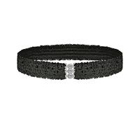 Sequin Belt - Black Accessory for Fancy Dress