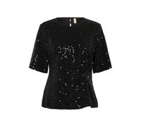 Sequin blouse for women CULTURE Tamera Noir S