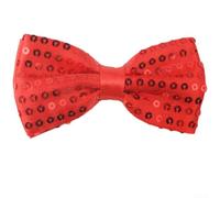 Sequin Bow Tie 12x6cm for sparkly Stage Performance Sequin Bow(BT27711)