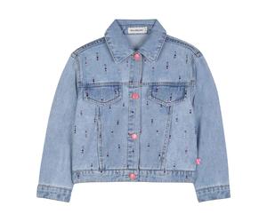 Sequin Denim Jacket - unisex - Billieblush - Light Jackets - Blue - 6 Y | 116 CM - Kids 6 Y | 116 CM