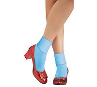 Ladies Wizard of Oz Dorothy Ruby Slippers Costume Shoes Fancy Dress Accessory