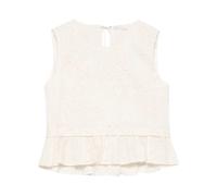 Sequin-Embellished Ruffled Top - female - Liu Jo - Blouses - Beige - M - Blouses & Shirts M