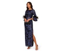 Sequin Embroidered Gown Adrianna Papell Multi 8