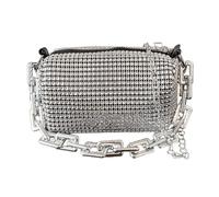 Sequin Evening Bag - Clutch with Shiny Crystal Rhinestones, Solid Attachment, Versatile, Elegant Luxury Design, Refined Fashion Accessory, Cocktail, Prom, Wedding | Chic