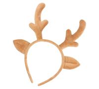 Sequin Headband - 21.3x23.9cm Lightweight | Christmas Antler Heаdband - Comfortable Holiday Party | Santa Claus - ReindeerHeadband | Festive Costume Accessory
