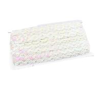 Sequin Lace Trim 5/10/20M 15mm Sequin Lace Ribbon Beaded Braided Trim Wedding Dresses Decorative Trimmings Stitching Laces DIY Sewing Accessories(Color 13,15mm-20Meters)