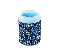 Sequin Midnight Design Reusable Dog Paw Washer Soft Silicone Brush Essential For All Pets Owners for Small & Medium Dogs