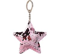 Sequin Reversible Keychain Five-Pointed Star Shaped Keychains Party Favors For ChildrenpinkNice and Attractive
