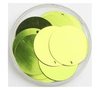 Sequin Sequins 30mm 40mm 50mm Sequins for Craft Large Round Sequins Paillette Lentejuelas With1 Side Hole DIY(Color 5,30mm)