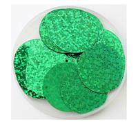 Sequin Sequins 30mm 40mm 50mm Sequins for Craft Large Round Sequins Paillette Lentejuelas With1 Side Hole DIY(Color 20,30mm)