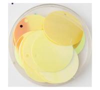 Sequin Sequins 30mm 40mm 50mm Sequins for Craft Large Round Sequins Paillette Lentejuelas With1 Side Hole DIY(Color 11,30mm)