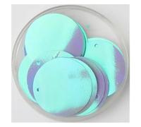 Sequin Sequins 30mm 40mm 50mm Sequins for Craft Large Round Sequins Paillette Lentejuelas With1 Side Hole DIY(Color 7,50mm)