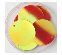 Sequin Sequins 30mm 40mm 50mm Sequins for Craft Large Round Sequins Paillette Lentejuelas With1 Side Hole DIY(Color 23,30mm)