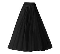 Sequin Skirt for Women Christmas Rainbow Long Dress Pink Plus Size Mesh Sparkle Tulle Black Midi White Lace, Black-a, 5XL