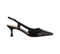 Sequin Slingback Pumps - female - Roberto Festa - Pumps - Black - 6 UK - Shoes 6 UK