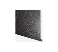 Arthouse Sparkle Sequin Plain Metallic Glitter Shiny Wallpaper Paste The Wall Black 900901