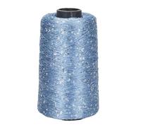 Sequin Sparkle Yarn, Sequin Beaded Yarn 100G Multicolor 2MM Beads 5CM Spacing Crochet Knit Pack 1-6 Pcs(A-15,1PC)